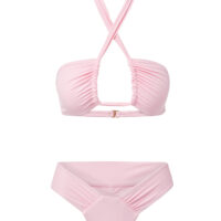 a product image of a light pink bikini